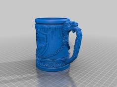 GoT Stark 355mL Can Sleeve 3D Printer Model