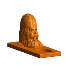 ChewBacca Tealight Candle Holder 3D Printer Model