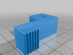 Dial Gauge Mount To The Bambu Hotend Heat Sink 3D Printer Model