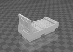 Basic Infested Spaceport Hallway 04 (Dungeon Blocks Compatible) 3D Printer Model