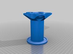 Simple Toothbrush Holder 3D Printer Model