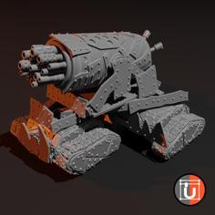 Goblin Scrap Cannon 3D Printer Model