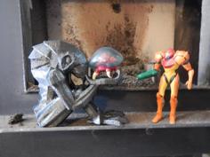 Metroid Chozo Statue 3D Printer Model