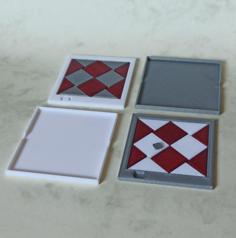 Mini-Quadrat-Puzzle 3D Printer Model