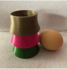 Coquetier Emboitable / Nestable Eggcup 3D Printer Model