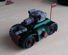 Battle Tank – Toy Car 3D Printer Model