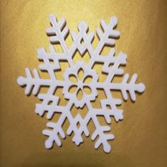 Snowflake 3D Printer Model