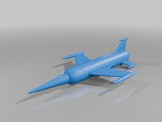 Leduc 0.22 Experimental Airplane 3D Printer Model