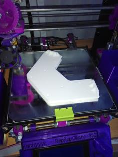 3D Printed Lower&upper Frame For Rostock Mini 3D Printer Model