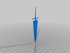 Demon Slayer Sword 3D Printer Model