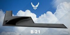 B-21 Raider 3D Printer Model