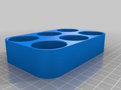 Pill Bottle Rack 3D Printer Model