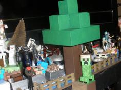 Minecraft Tree 3D Printer Model