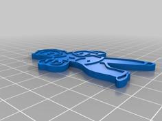 Iron Fist Perk Badge 3D Printer Model