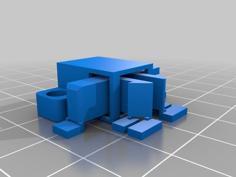 Chest/box Lock With Mounting Options 3D Printer Model