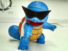 Squirtle Squad Leader 3D Printer Model