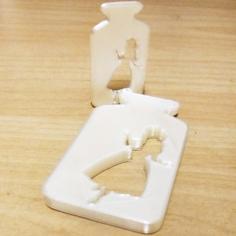 Alice In Bottle (charm Design) 3D Printer Model