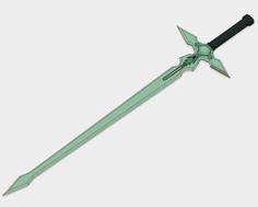 Dark Repulser – Sword Art Online – Full Size Uncut 3D Printer Model