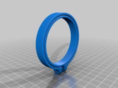 Embroidery Ring 3D Printer Model