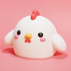 Chicken 3D Printer Model