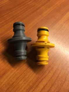 Garden Hose Coupler 3D Printer Model