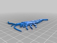 Caridina Shrimp 3D Printer Model