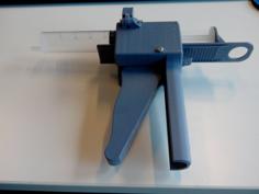 20ml / 20cc Syringe Gun 3D Printer Model