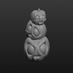 Pumpkin Stack 3D Printer Model