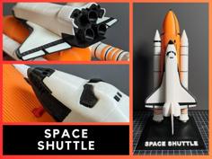 SPACE SHUTTLE 3D Printer Model