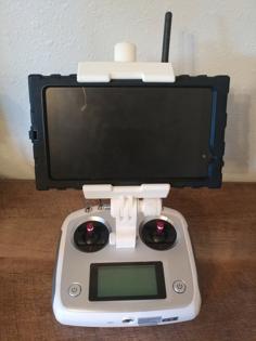 Flysky Fs-i6s Tablet, Phone Mount 3D Printer Model