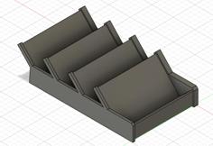 Trading Card Holder/Display 3D Printer Model