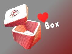 Heart Box 3D Printer Model