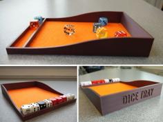 Dice Tray – 16 Mm 3D Printer Model