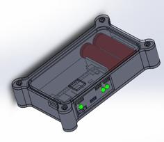 Raspberry Pi Zero W Mobile Housing 3D Printer Model