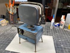 Fallout Radiation King Television 1/4 Scale 3D Printer Model