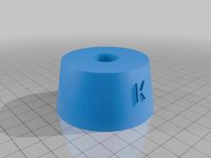 Minimal Kiwi Pod Holder 3D Printer Model