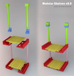 Modular Shelves – étagères Modulables 3D Printer Model