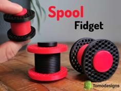 Spool Fidget 3D Printer Model