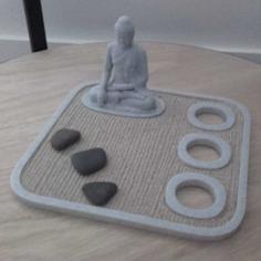 Buddha Zen Garden 3D Printer Model