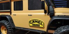 Camel Trophy Logo For TRX-4 3D Printer Model