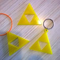 Triforce Ornament From Legend Of Zelda 3D Printer Model