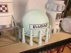 Moon Base – Hydrogen Tank – Horton Sphere 3D Printer Model