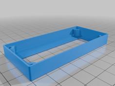 Arduino 2×16 LCD Frame 3D Printer Model