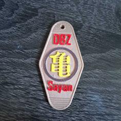 Keychains DBZ Dragon Ball Z 3D Printer Model