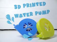 Water Pump 3D Printer Model