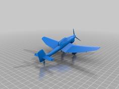 WW2 Plane 3D Printer Model