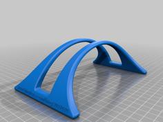 Vertical Laptop Stand 3D Printer Model