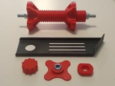 Universal Spool Holder ET4 Adapter 3D Printer Model