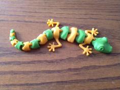 Articulated Lizard (Dual-Extrusion Remix) 3D Printer Model