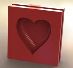 Valentine Chocolate Mold 3D Printer Model